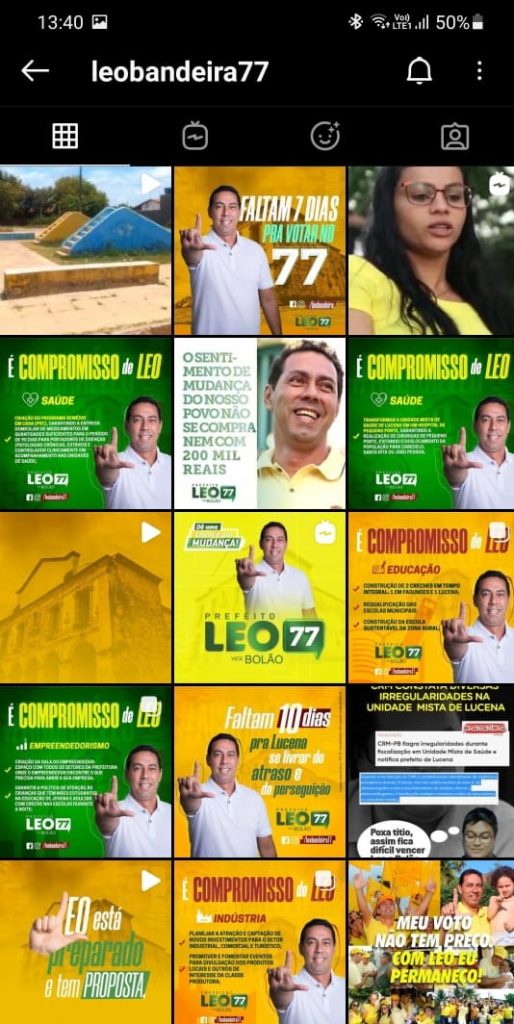 1 - CAIXA 2 NAS ELEIÇÕES: ação na Justiça Eleitoral pede a cassação do prefeito de Lucena por omissão de gastos de campanha