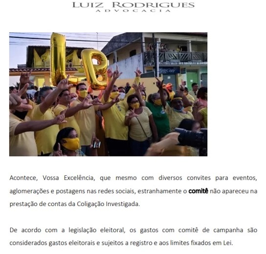 5 - CAIXA 2 NAS ELEIÇÕES: ação na Justiça Eleitoral pede a cassação do prefeito de Lucena por omissão de gastos de campanha
